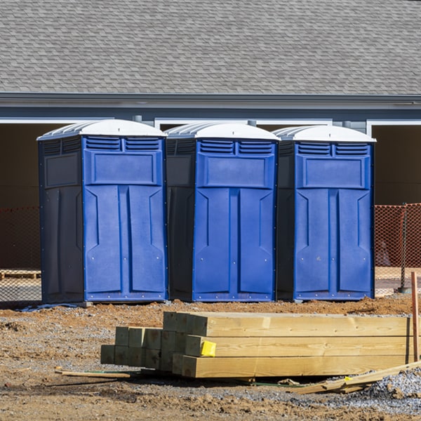 what is the maximum capacity for a single porta potty in Schaefferstown Pennsylvania